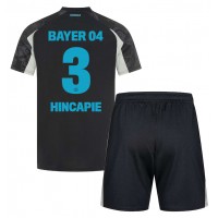 Maglia Calcio Bayer Leverkusen Piero Hincapie #3 Terza Divisa Bambino 2024-25 Manica Corta (+ pantaloncini)